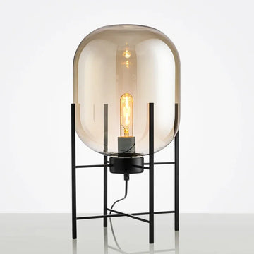 Nordic Creative LED Table Lamp Postmodern Bedroom Bedside Iron Glass Table Light For Living Room Study Desk Decoration Fixtures