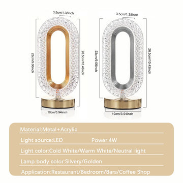 Led lamp Table Lamp Touch Dimming USB Rechargeable Lamp Desk Stand Led Reading Light Bedside Living Room Office Desk Accessories